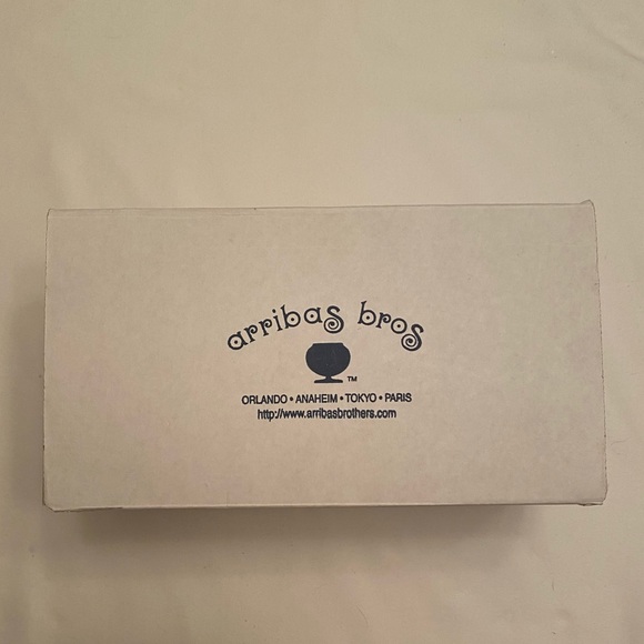 Disney arribas bros Mickey Mouse Red Gold Blown Glass Finial Ornament 8.5" Box - Picture 14 of 15